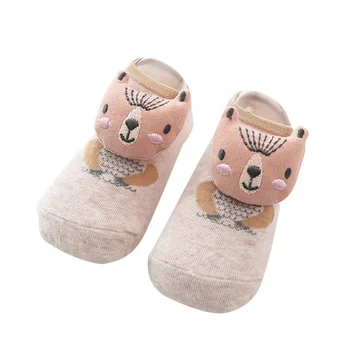 

Newly Spring Baby Boys Girls Infant Cotton Cartoon Animal Socks Warm Anti Slip Floor Socks Cute Leg Warmer For Kids School Sport