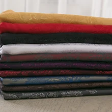 JaneYU вискозные костюмы из тканей полиэстер вискозное жаккардовое белье, мужская и женская одежда и ткань 100x145 см