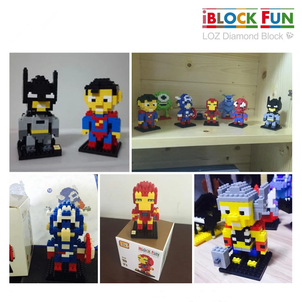LOZ-Diamant-Blocs-Dans-Blocs-Super-H-ros-Jouets-Assembl-e-Enfants-Jouets-Micro-Mini-Briques