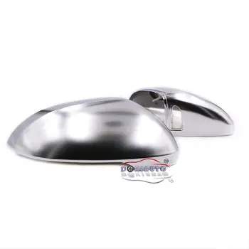 

Within Side Assist Hole Matt Chrome Mirror Cover Rear view Side Mirror Cap Housing Within Side Assist Hole For VW PASSAT B8