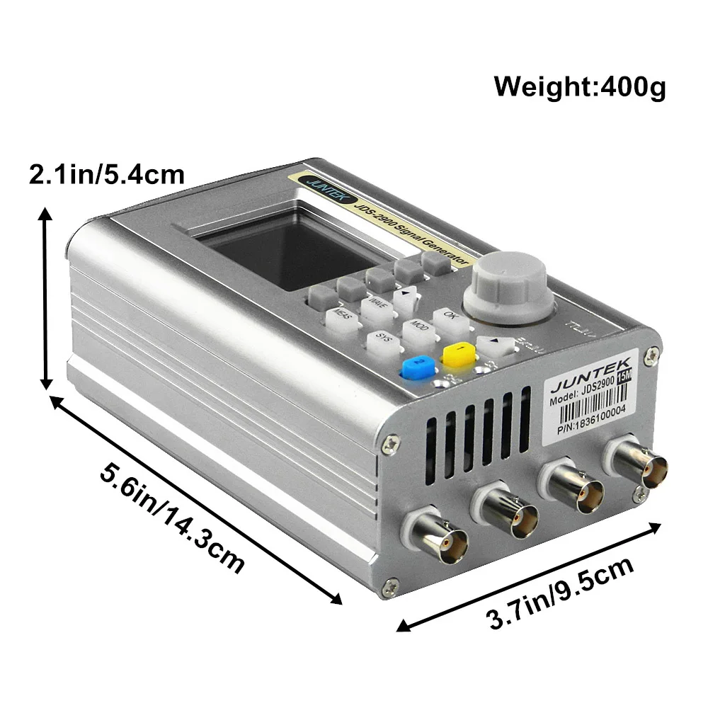 JDS2900 15 МГц генератор сигналов переносной цифровой контроль двухканальный DDS произвольный сигнал импульсный Частотомер