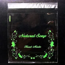 100 шт./лот мыло ручной работы подарок/печенье сумки Специальный прозрачный пластик упаковка мешок 12*12 см