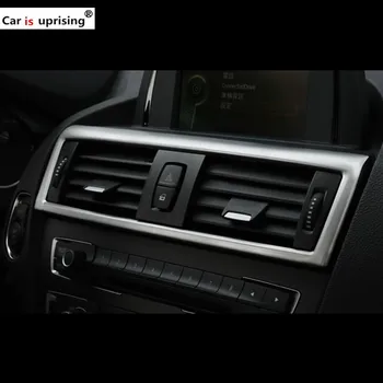 

For BMW 1 Series 2012-2015 car Refit Sticker Central air-conditioning air outlet Accessories for bmw 116 118i 120i Car styling