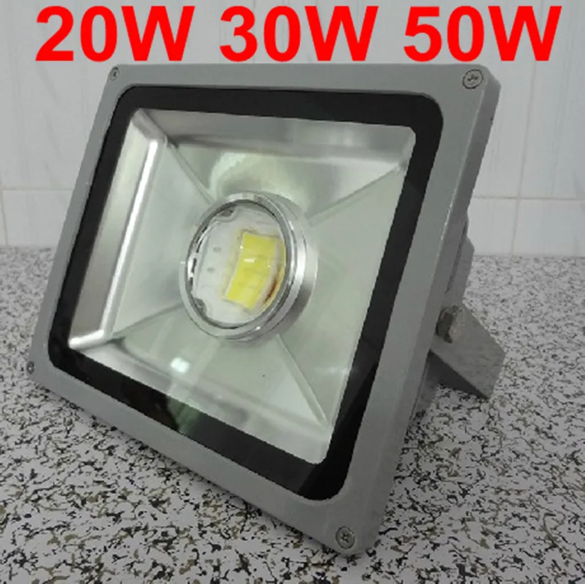 Focus Landscape Lighting Promotion-Shop For Promotional Focus Free Shipping Waterproof Lens Focus 20W 30W 50W LED Flood Light Floodlight 85-265V High Power landscape lighting lamps - Focus Landscape Lighting Promotion-Shop For Promotional Focus