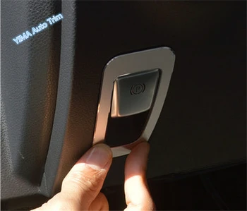 

Lapetus Car Metal Electronic Handbrake Brake Parking Button Frame Cover Trim Fit For Mercedes-Benz C Class W205 2015 - 2019