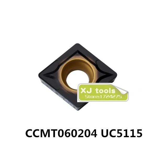 

Free shipping 10pcs CCMT060204 UC5115/CCMT060208 UC5115 carbide inserts for SCLCR/SCKCR,Turning Blades, Tips for Cast Iron