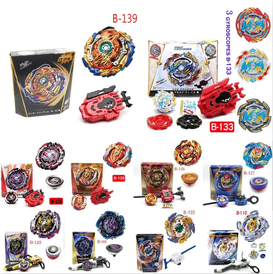 Beyblade Burst Starter Зенона Excalibur B 139 133 131 129 128 127 с пусковым устройством и розничной