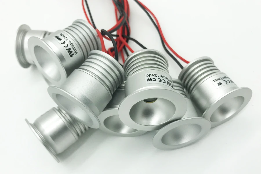 1W 25mm IP65 mini led spot 12v 
