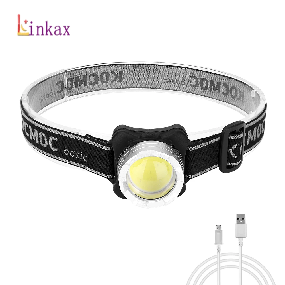 Налобный мини фонарь светодиодный 4 режима перезаряжаемый|Налобные LED-фонари| |