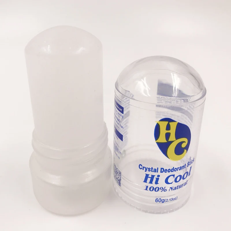 MOONBIFFY 60g Alum Stick Deodorant Stick Antiperspirant Stick Alum Crystal Deodorant Underarm Removal For Women Man