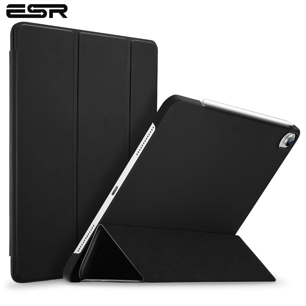 ESR Case for iPad Pro 11 2018 Rubber Oil Cover PU leather Ultra Slim