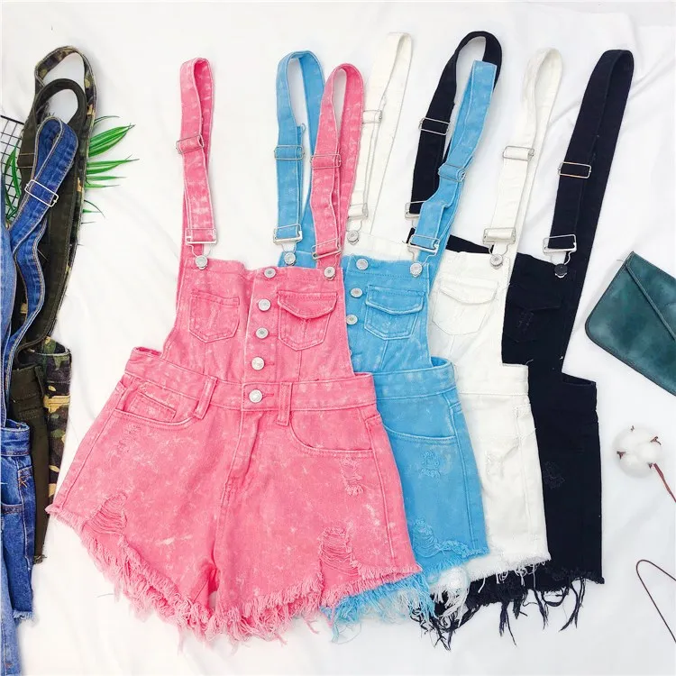 Womens Jumpsuit Denim Short Overalls Women Playsuits Tassel Jeans Summer Rompers Womens Jumpsuit Denim Short Overalls Women Playsuits Tassel Jeans Summer Rompers
