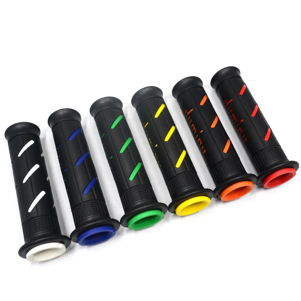 Universal Handle Bar 7/8" Motorcycle Handle Grips XM2 Rubber Moto GP handlebar GRIPS 6 Color