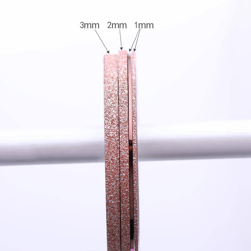 4 шт., набор Ленточные линии для ногтей, розовое золото, матовый блеск, 1 мм, 2 мм, 3 мм, клейкие наклейки для ногтей, инструмент для самостоятельного дизайна