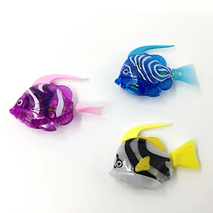 Креативная электронная плавательная рыба электрическая индукционная Рыба Вода игрушки Моделирование Рыба Клоун Рыба-Робот Рыба Детские игрушки для ванной Gi - Цвет: 1 Pcs Random Colors