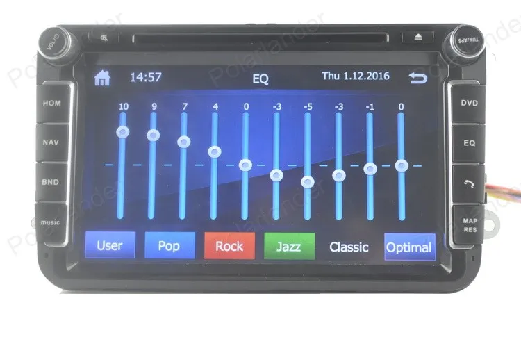 Sale 8 inch Car Video Players Car DVD For VW/POLO/PASSAT/Golf/Skoda/Octavia/SEAT/LEON With Wifi Radio GPS Navigation 17