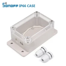 Sonoff IP66 водонепроницаемый чехол умный дом автоматизация водостойкий корпус для Sonoff Wifi переключатель Basic/RF/Dual/Pow/G1