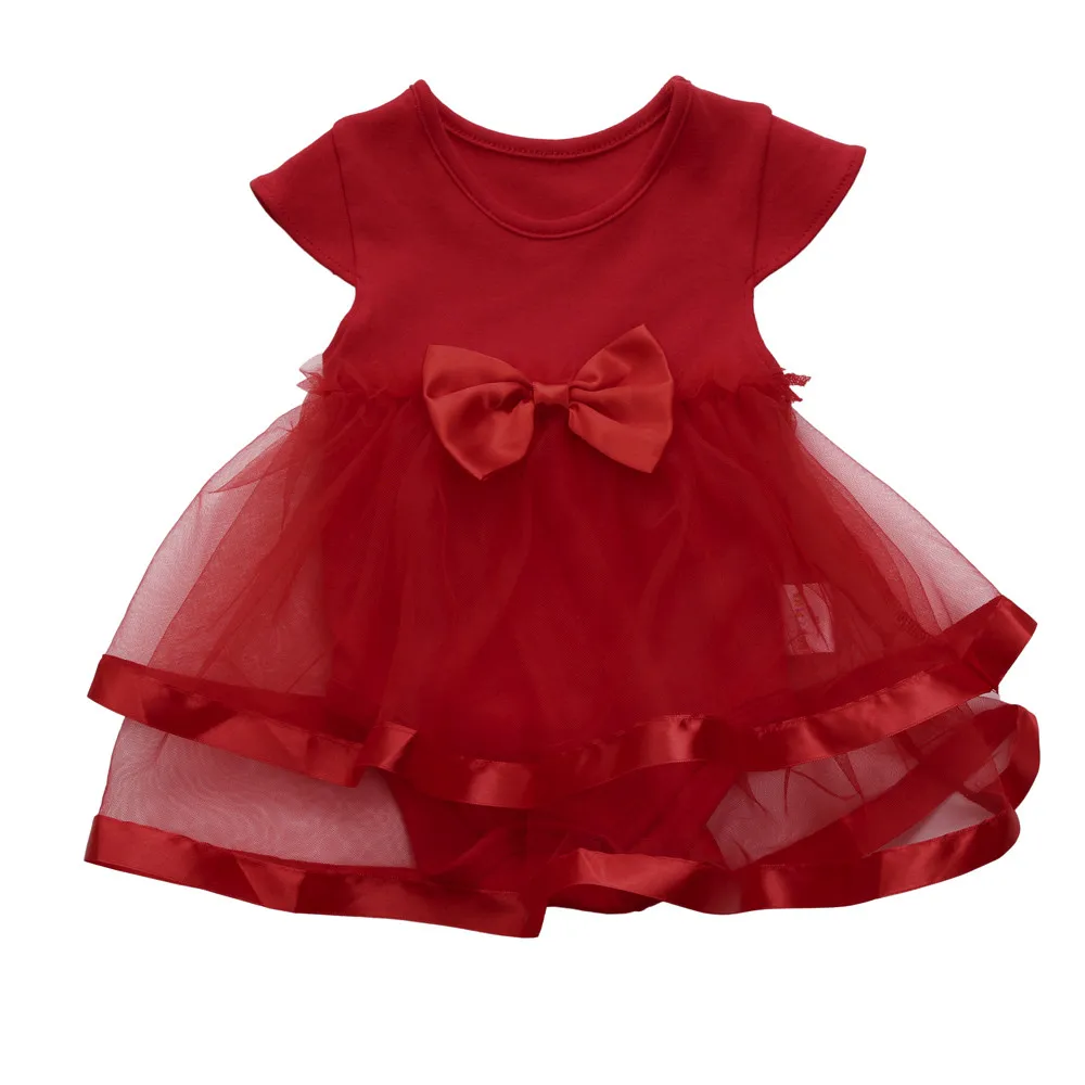 Платье пачка для девочек на 1 й день рождения с бантом|vestido infantil|infant dressbaby girl infant