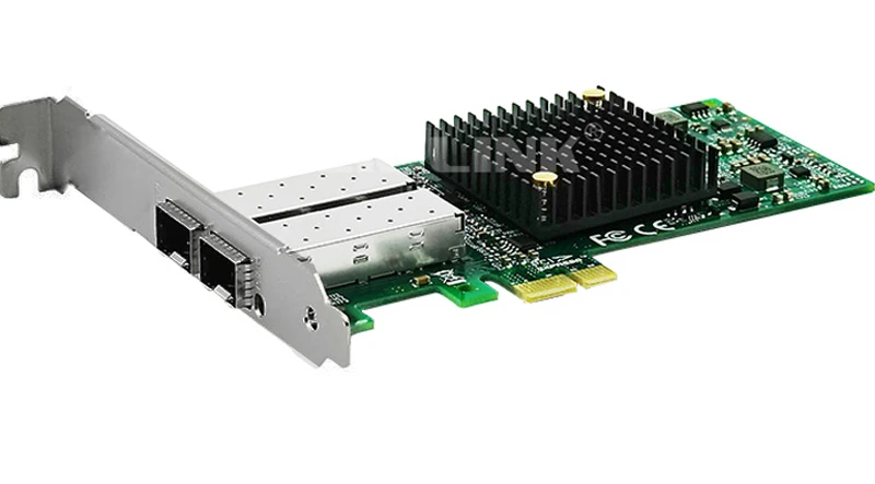 LREC9042PF-2SFP-PCIe x1 100FX Dual SFP Port Fiber NIC Intel 82580 Based ( 2 x SFP)