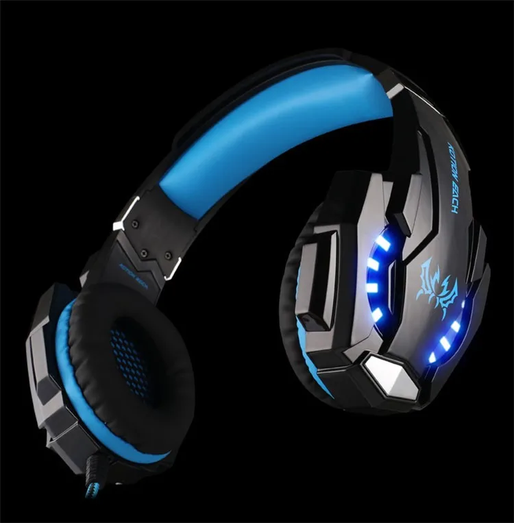KOTION EACH G9000 3.5mm Game Gaming Headphone Headset Earphone With Microphone LED Light For Laptop Tablet Mobile Phones Xbox ONEPS4 (11)