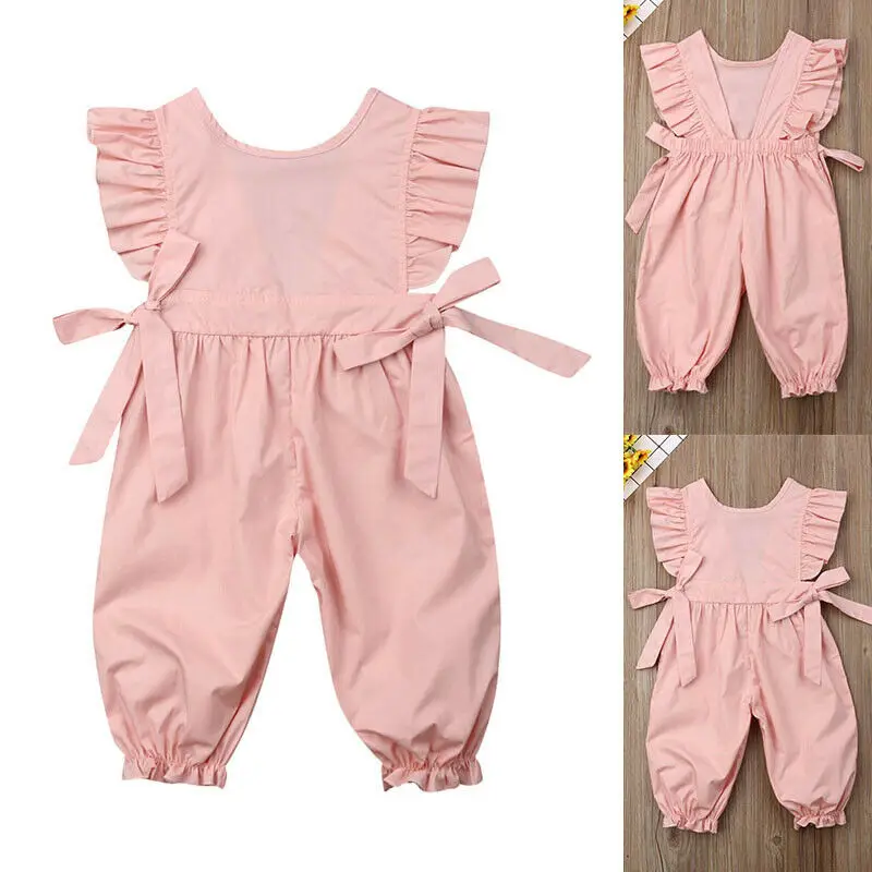 baby pink overalls