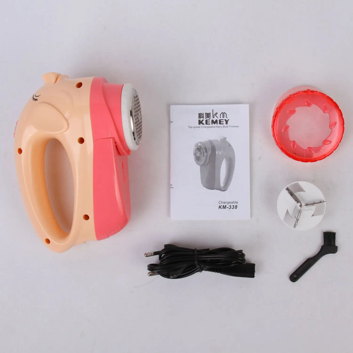 Kemei KM-338 cartoon hair ball trimmer to the ball shaving device