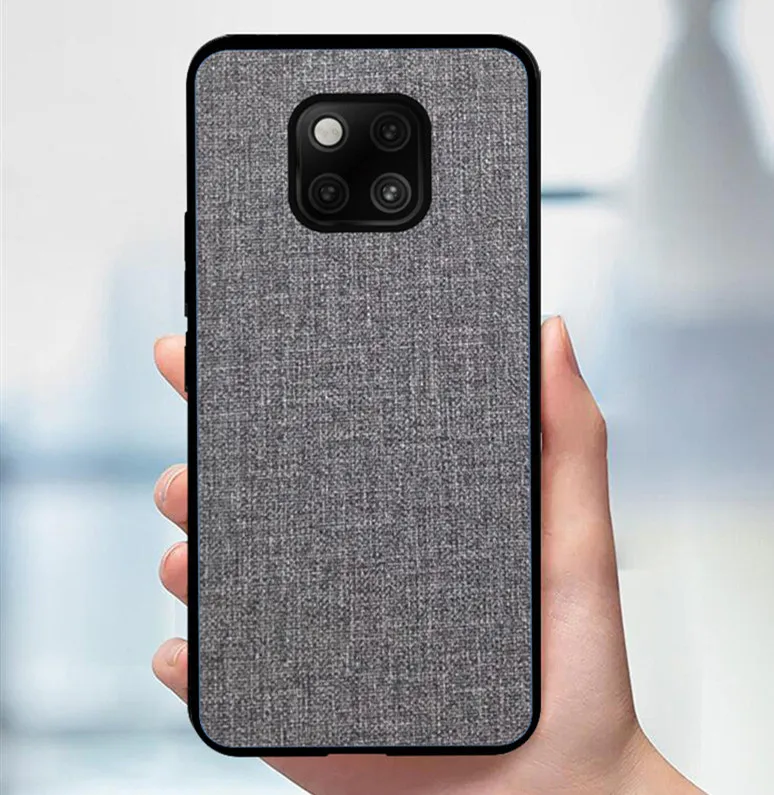 Чехол для huawei mate 20 pro чехол 20x мягкий ТПУ удобный тканевый задней панели чехлы lite
