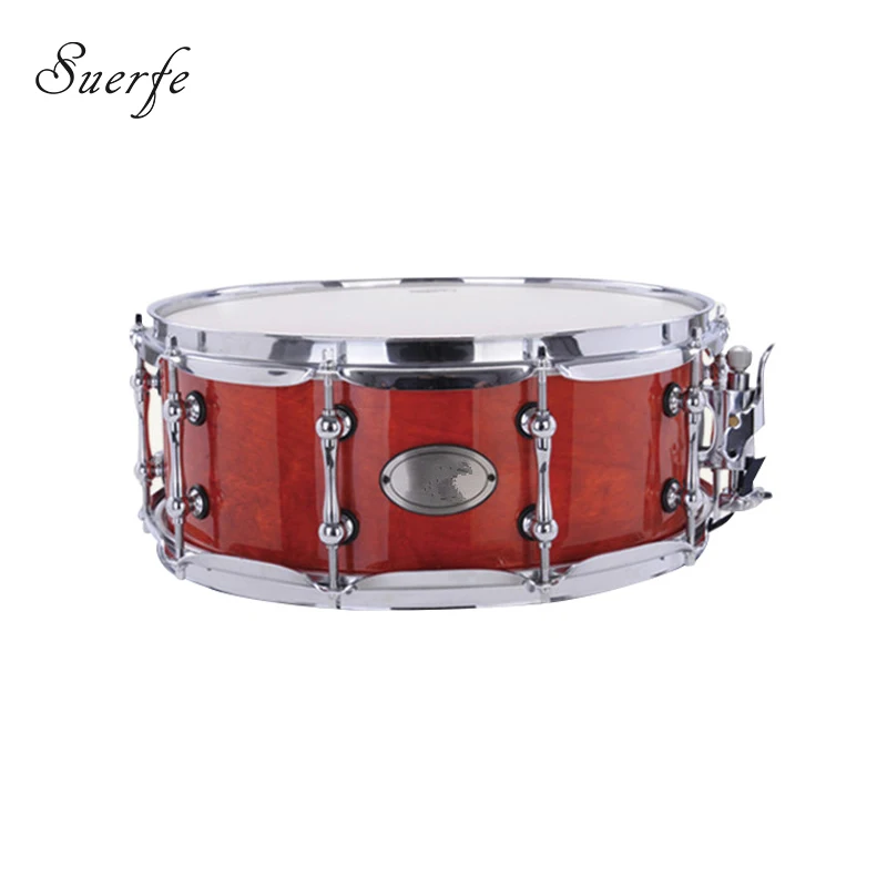 SUERTE Painting Snare Drum 1"* 6,5" размер высокое качество Березовая оболочка барабаны ударные инструменты Musicais professionais красный цвет