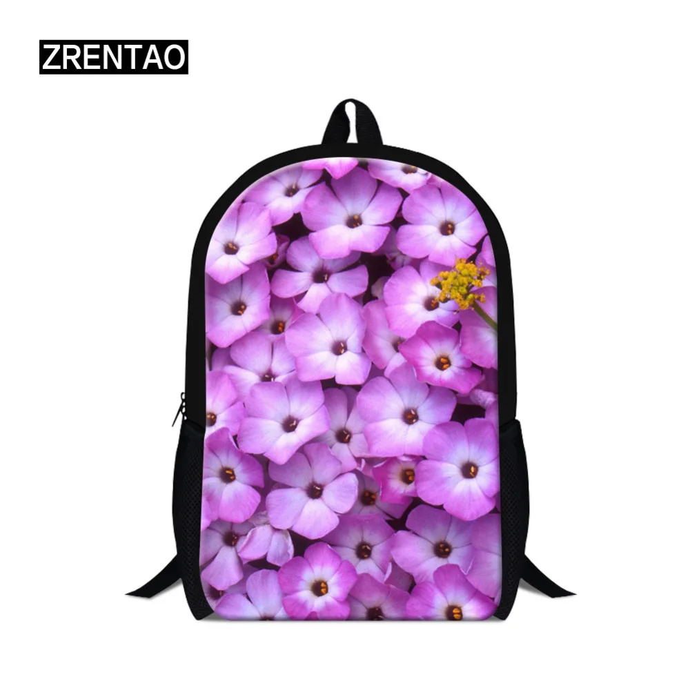 

Floral Pattern Pretty Children's Backpack Grade 1-3-5 New Lady School Rucksack Satchel Bag Girls Womens Casual Travel Bagpacks