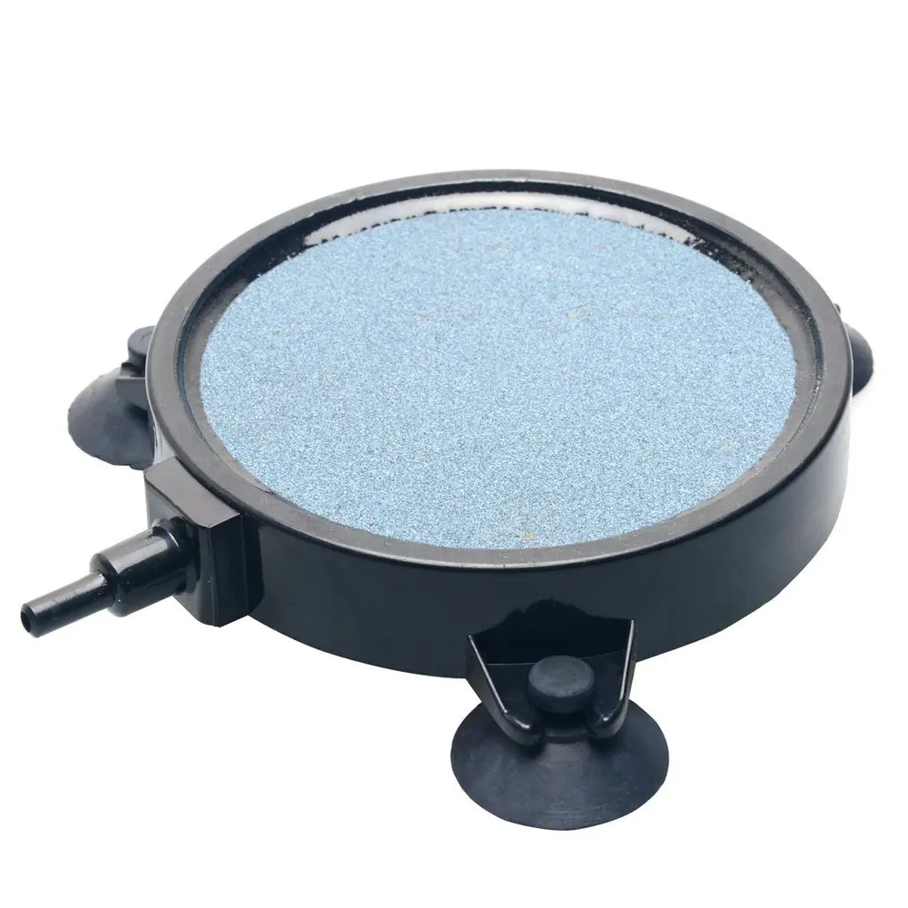 

NCFAQUA 4 Inch Air Stone Disc Bubble Diffuser with Suction Cups for Hydroponics Aquarium Fish Tank Powerful Oxygen Air Pump