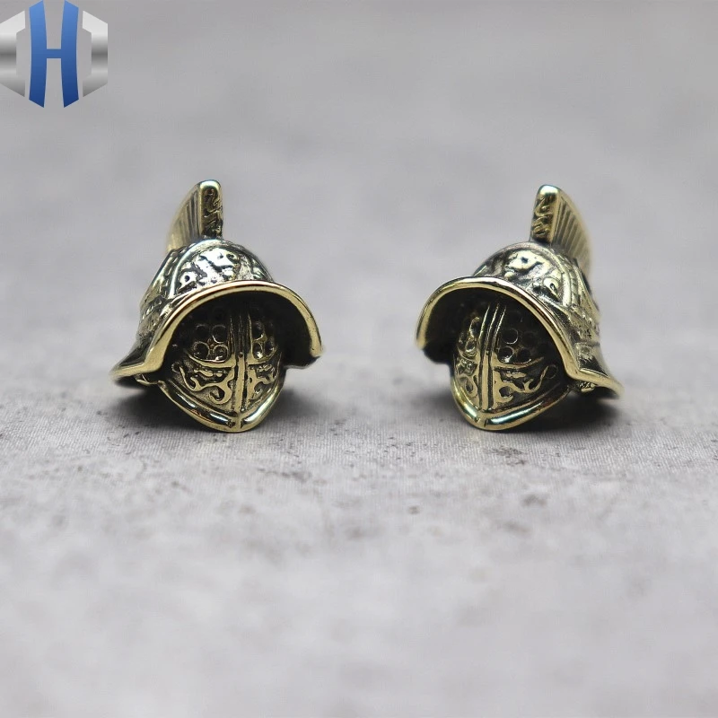 Нож самурайский из чистой меди подвеска латунный нож для шлема сделай сам