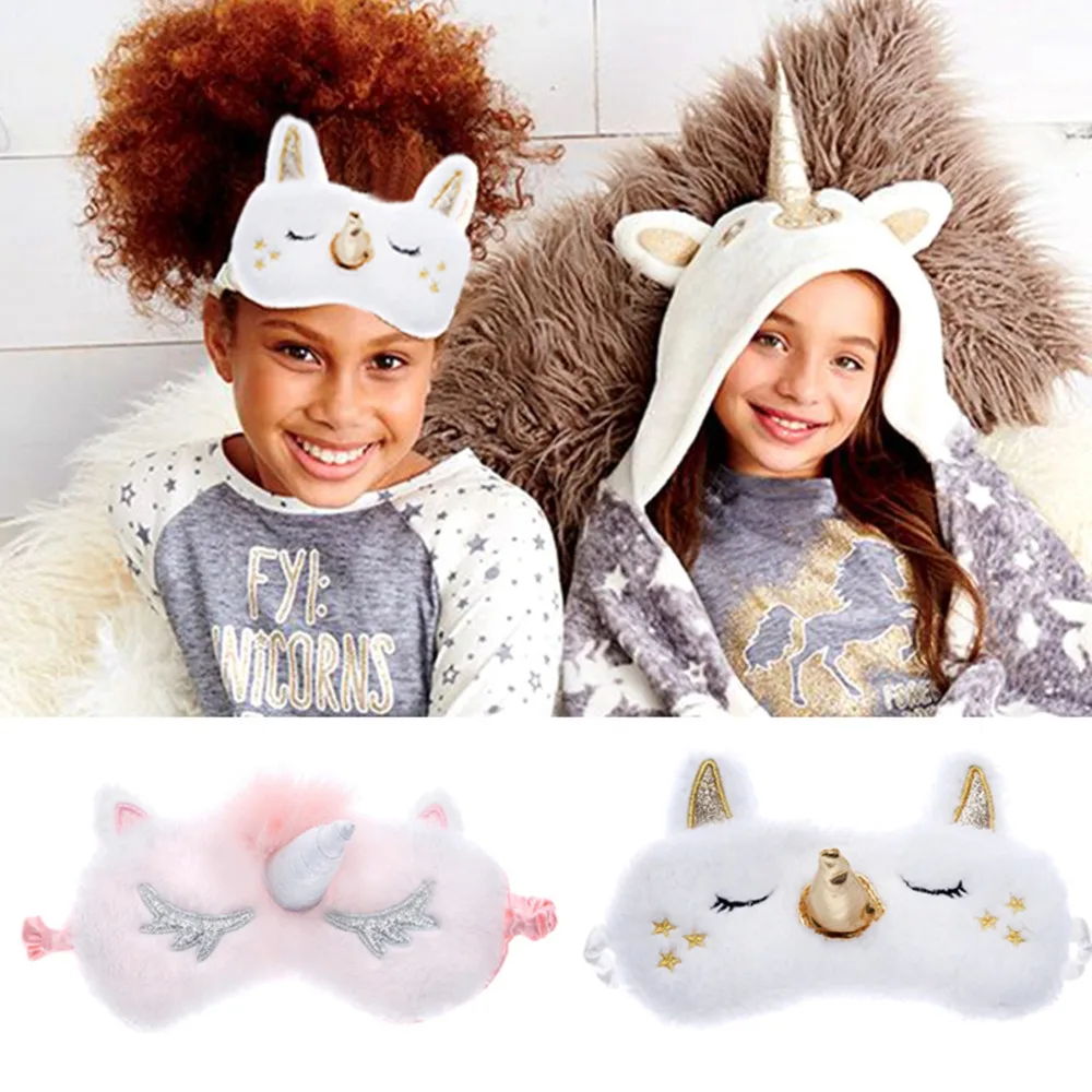 

QIFU Unicorn Party Favors Unicorn Sleeping Eye Cover Blindfold Eye Mask Unicorn Decor Bedroom Unicorn Bag Birthday Party Supplie