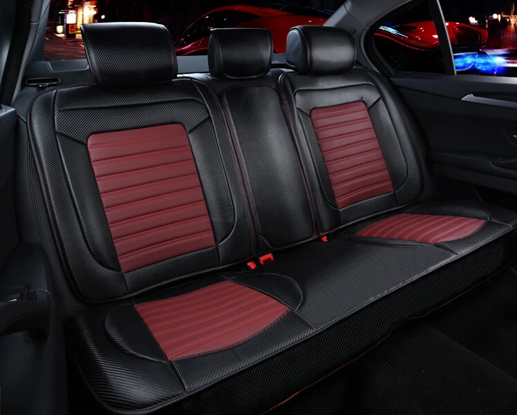 Top Quality Full Set Car Seat Covers For Bmw 3 Series F30 2017 Full Set Car Seat Covers For Bmw 3 Series F30 2017 Durable Carbon Fiber Leather Free Shipping In Automobiles From