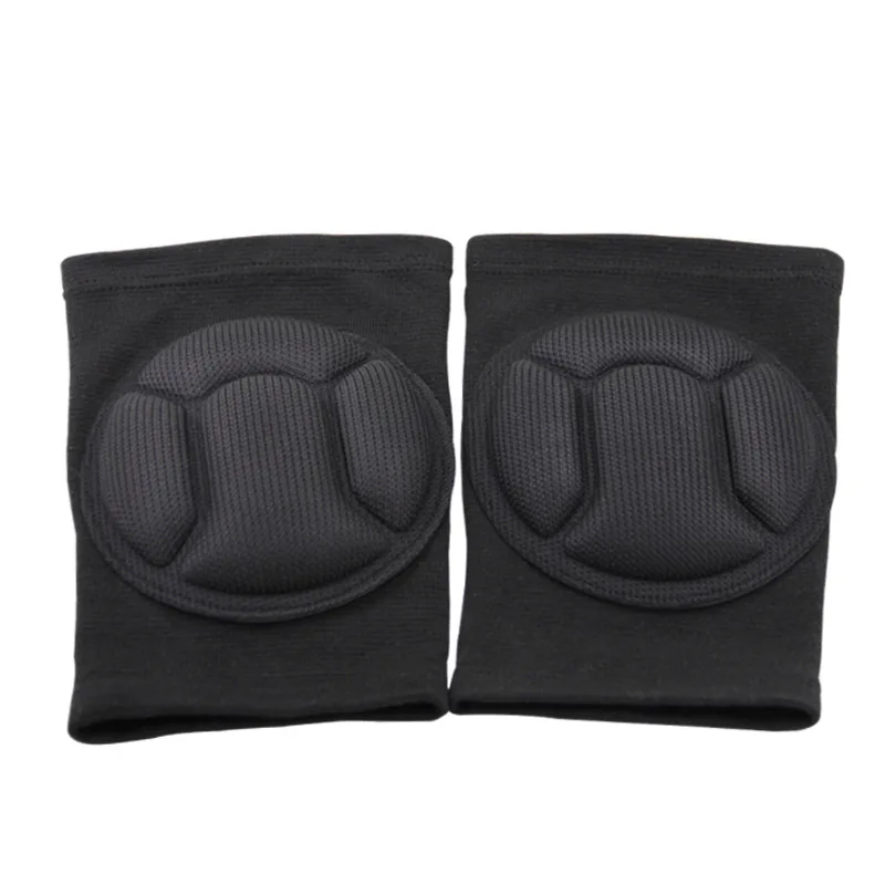 

1 Pair Protective Knee Pads Thick Sponge Anti-slip Collision Avoidance Knee Sleeve for Sports FK88