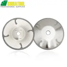 Best Offers 2pcs/pk 180mm Coated Bowl-shaped reinforced diamond cutting & grinding blade 7 inch electroplated diamond grinding disc Best Offers 2pcs/pk 180mm Coated Bowl-shaped reinforced diamond cutting & grinding blade 7 inch electroplated diamond grinding disc