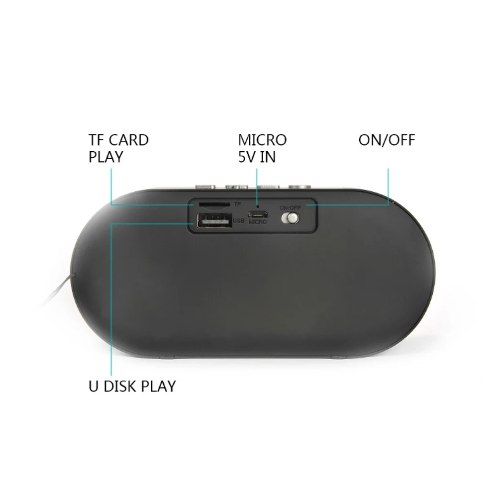 Soaptree Деревянный беспроводной Bluetooth стерео динамик портативный Altavoz TF USB Саундбар
