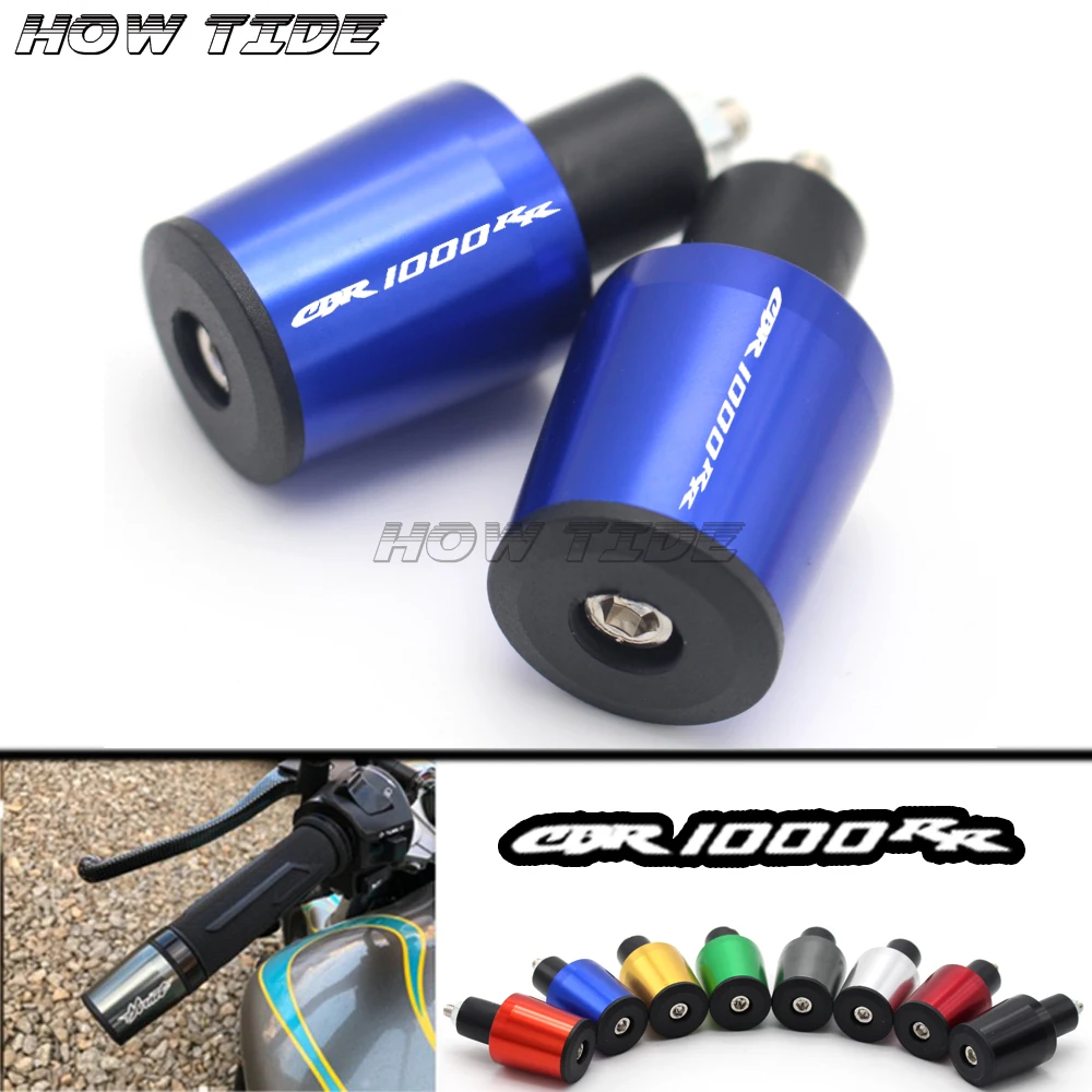 Для HONDA CBR600RR CBR1000RR CBR600F CBR 600RR мотоцикл 7/8 ''22 мм ручки высококачественные ручки бар Кепки концевые заглушки