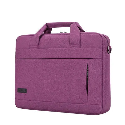 WENYUJH 14 15 дюймов Большая вместительная сумка для ноутбука для мужчин и женщин дорожный портфель бизнес сумка для ноутбука для Macbook Pro PC - Цвет: purple 14inch