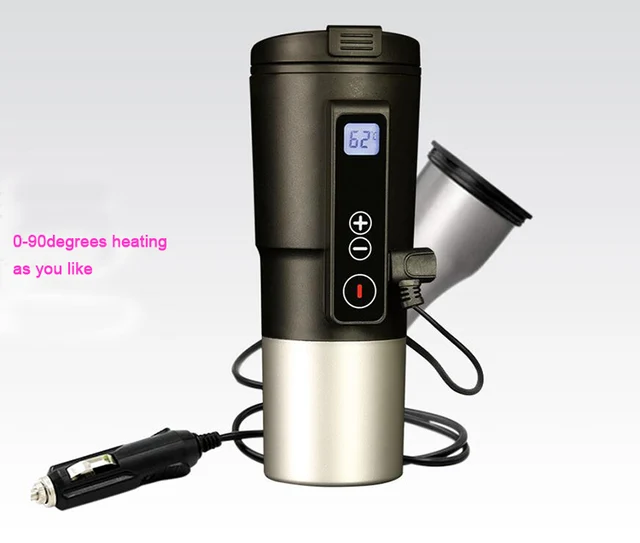Ten Minutes Quick Heating Cup Car Thermos With Usb Charger Electric Ten Minutes Quick Heating Cup Car Thermos With Usb Charger Electric Boiling Bottle Water Heater Good For Coffee Milk Hot