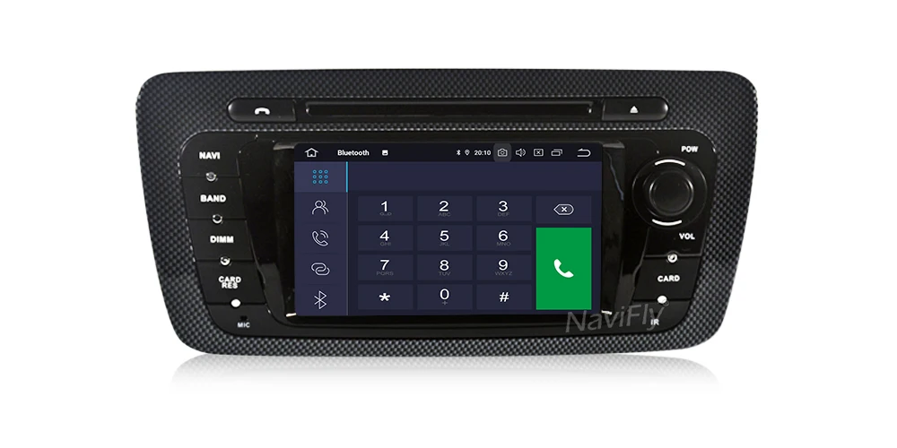 Flash Deal NaviFly PX30 IPS Screen DSP pure Android9.0 Car Multimedia dvd player for  Seat Ibiza 2009-2013 GPS Navigation OBD2 RDS raido 16