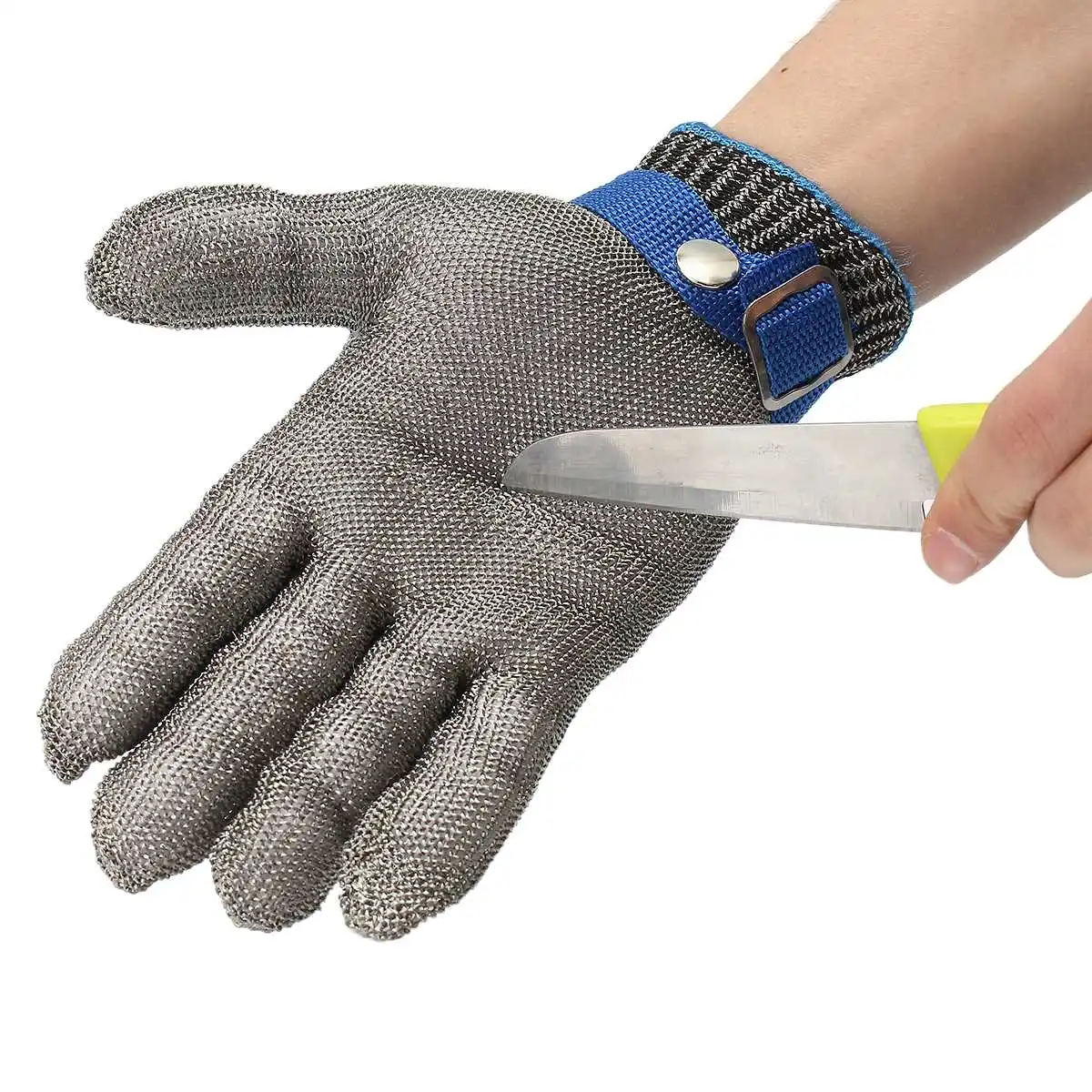 NEW Size S Safety Cut Proof Stab Resistant Stainless Steel Wire Metal