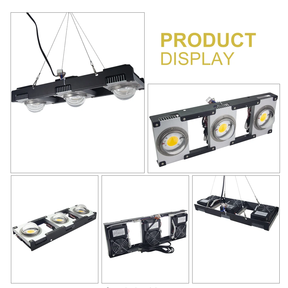 200 Вт 300 CREE CXB3590 COB LED Grow Light полный спектр Citizen Plant Lamp для комнатных растений теплицы