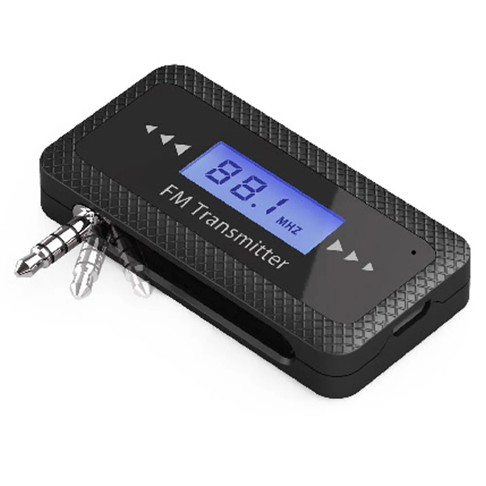 Wireless FM Transmitter Car Audio for Apple All Smartphone, MP3 Samsung HTC Smartphone Foldable