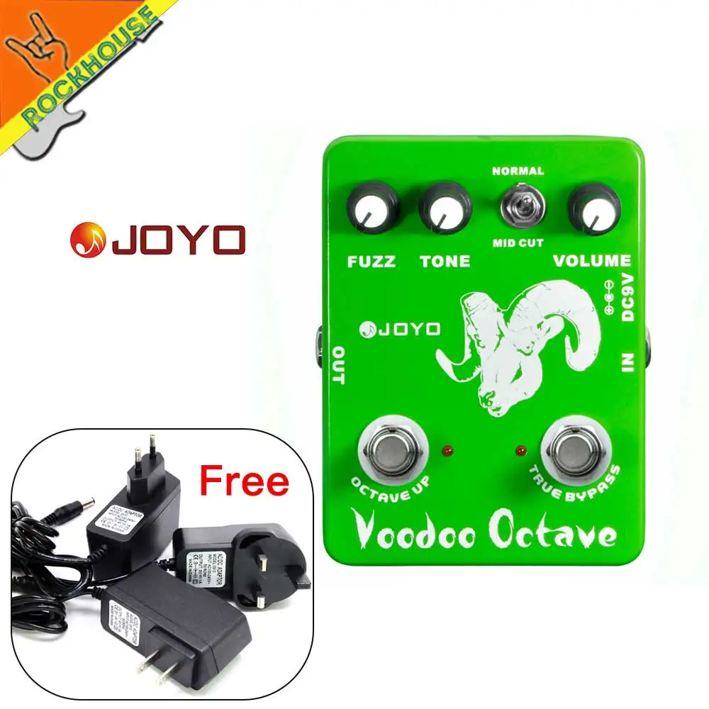 JOYO Fuzz Guitar Effects pedal Octaver octave Pedal Guitar stompbox