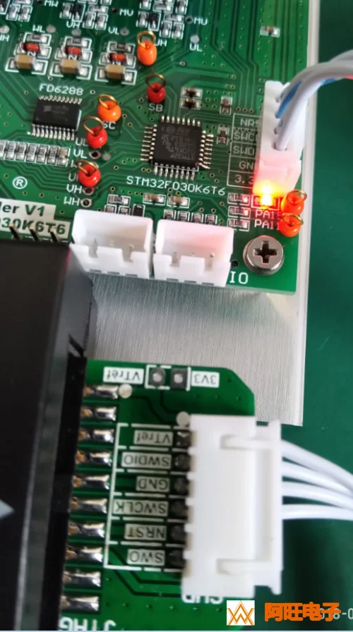Переходник JTAG с 20P 2 54 мм на 4P 5P 6P расстоянием между SWD адаптером J Link|Запчасти для