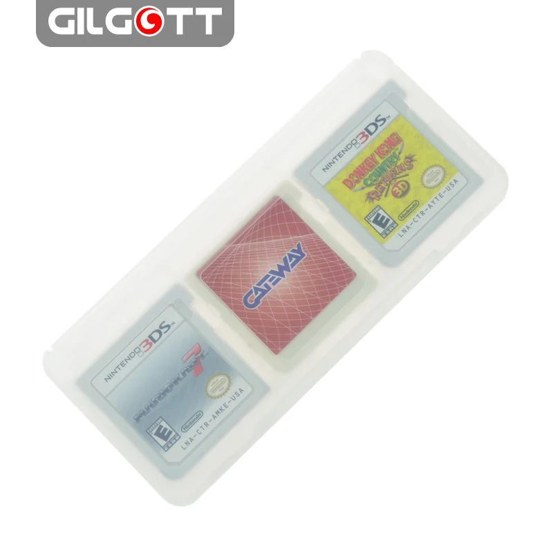 

6 In 1 Game Card Cartridge Storage Case Box for Nintendo DS Lite DSi 2DS 3DS