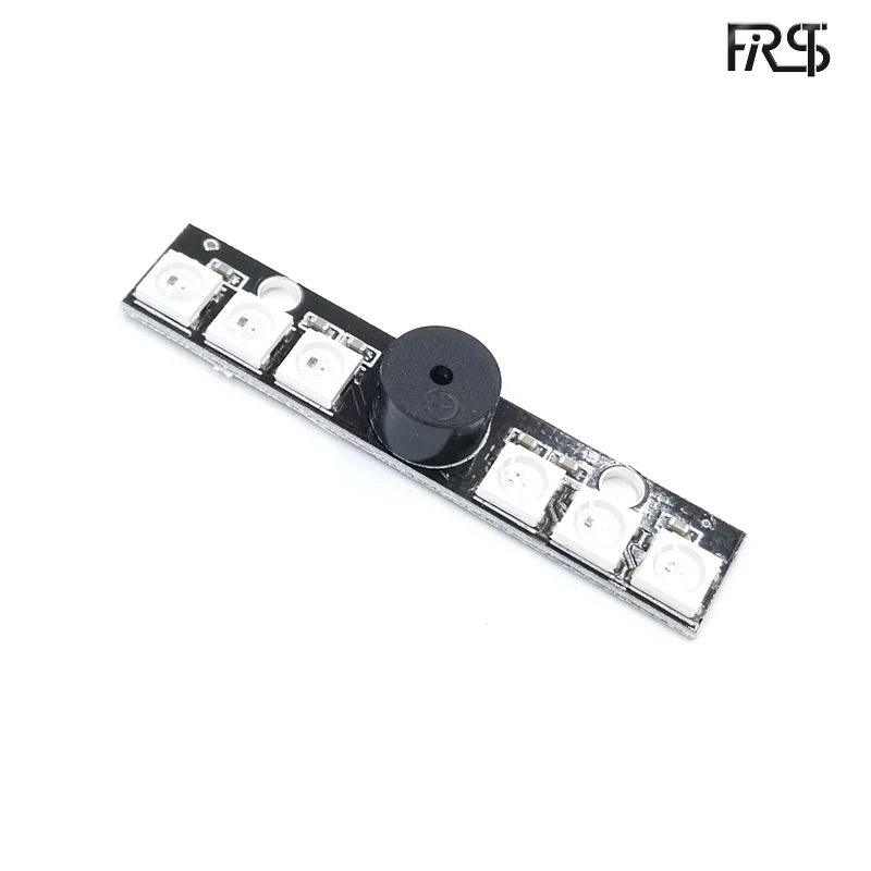 

FPV WS2812B LED & 5V Active Buzzer 6*RGB Chips LED Indicator For Matek for NAZE32 Skyline32 Flight Control RC Quadcopter Frame