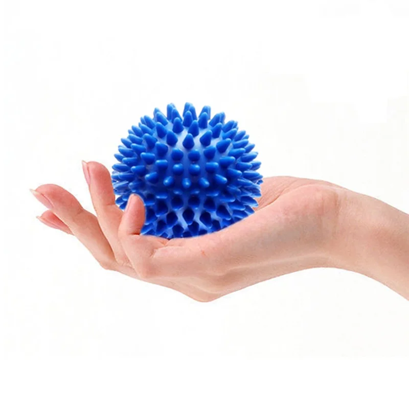 7.5 CM PVC Yoga Balls Footful Spiky Massage Thorn Acupressure Ball Trigger Point Sport Fitness Hand Foot Pain Relief