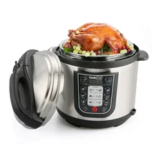 Цифровой светодиодный дисплей и панель управления давление кухонная плита Быстрый восхитительный 12 предустановленный умный дисплей