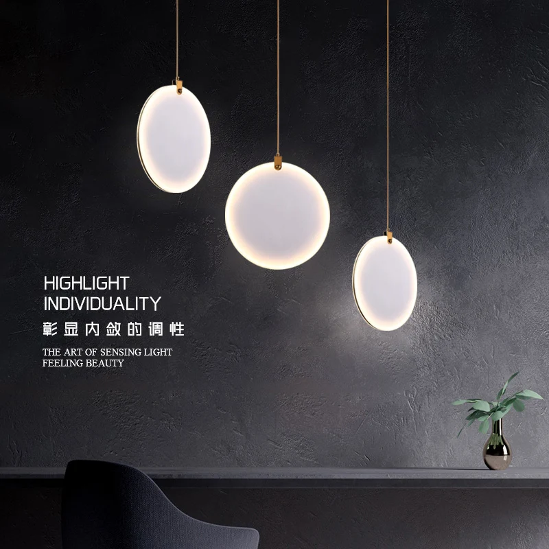 

Modern Led Metal Pendant Lights Wrought Iron Glass Round Ball Brass Rod Hanging Lamp For Living Roomcafekitchen Nordic Lighting